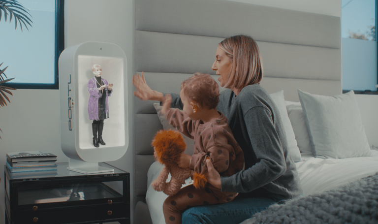 Las llamadas holográficas como en ‘Star Wars’ ya son realidad, así es M by Portl