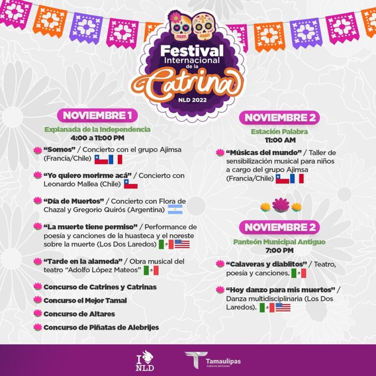 Festival Internacional de la Catrina en Nuevo Laredo, Tamaulipas