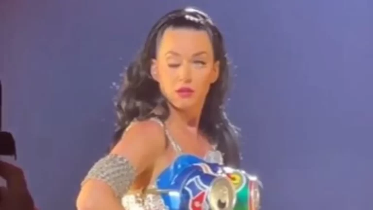 ¿Qué le pasa a Katy Perry en el ojo? La cantante pierde el control de un párpado en pleno concierto