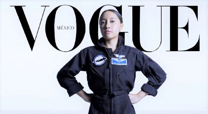 Protagoniza portada en Vogue la astronauta mexicana Katya Echazarreta